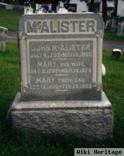 John Mcalister