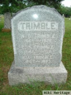 Emma J. "emily" Trimble