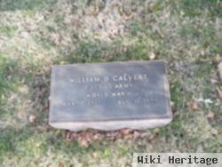 William David Calvert