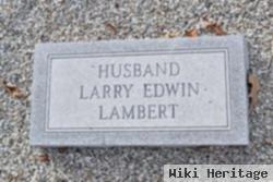 Larry Edwin Lambert