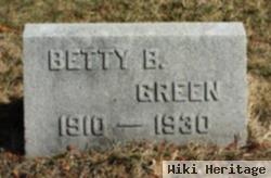 Betty B Green