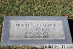 Muriel S. Headrick