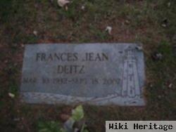 Frances Jean Deitz