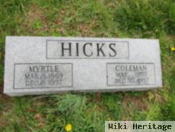 Coleman Hicks, Sr