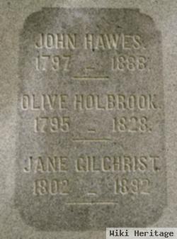 Jane Gilchrist Hawes