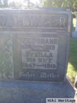 Sybilla (Sylvia) Wolf Waldinger