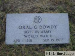 Oral Garnett Dowdy