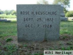 Rose H Beyschlag