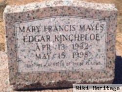 Mary Francis Mayes Edgar Kincheloe
