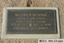 William H Mowder