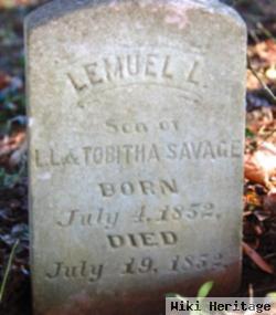 Lemuel L Savage