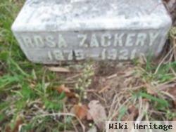 Rosa Zackery