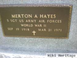 Merton A. Hayes