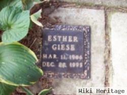 Esther Della Gladys Wendal Giese