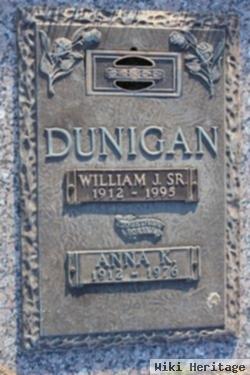 William J Dunigan, Sr