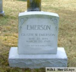 Augusta W "gustie" Emerson