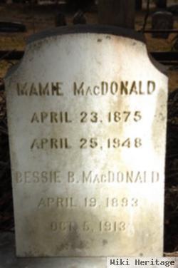 Mamie Macdonald