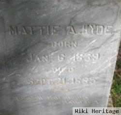 Mattie A. Hyde