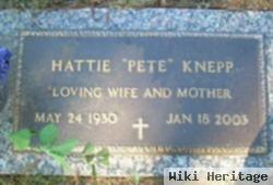 Hattie "pete" Knepp