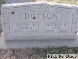 Sylvia M Dotson