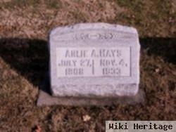 Arlie A. Hays