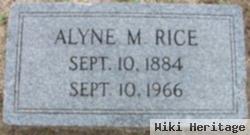 Carrie Alyne Mckewen Rice