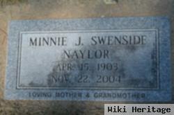 Minnie J Swenside Naylor