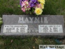 Sarah Gertrude Haynie