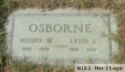 Henry W Osborne