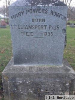 Mary Tharp Rowen