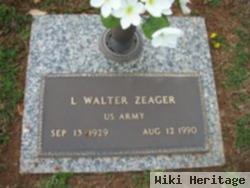 L. Walter Zeager