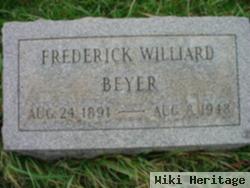 Frederick Willard Beyer