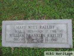 Mary Witt Ratliff