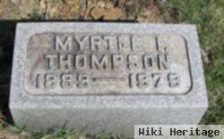 Myrtle Irene Keibler Thompson