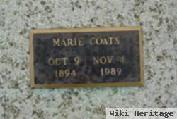 Marie Evelyn Death Coats