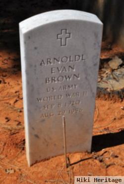 Arnold Evan Brown