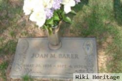 Joan M Baker