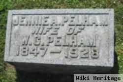 Jennie A Pelham