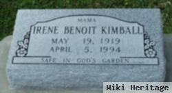 Irene Benoit Kimball