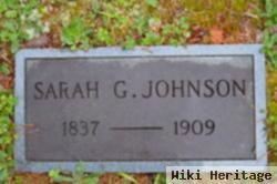 Sarah "sallie" Gean Johnson