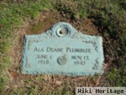 Ala Deane Plumblee