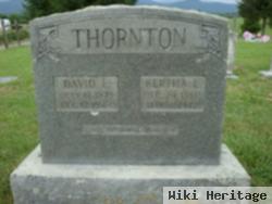 Bertha L Thornton