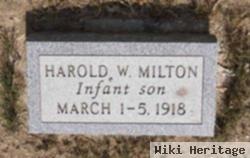 Harold W Milton