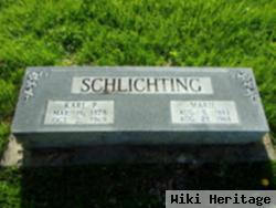 Charles Peter "karl" Schlichting