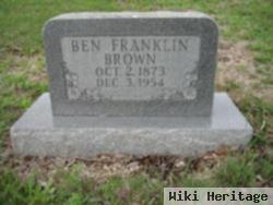 Ben Franklin Brown