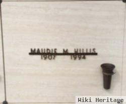 Maudie M Hillis