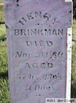 Pvt Henry Brinkman