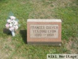 Frances M Culver Yeilding