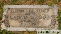 Elizabeth A Regnier Obenshain