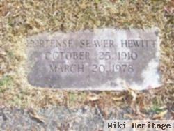 Hortense E Seaver Hewitt